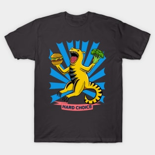 Hard Choice, Crazy Dinosaur T-Shirt